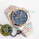GF Factory Replica Breitling Chronomat Bullet Band Watch 2-Tone Blue Dial 42MM (2)_th.jpg